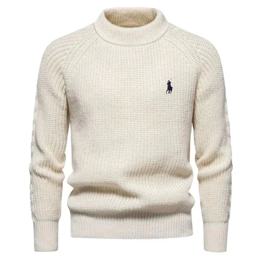 Cotton crewneck sweater